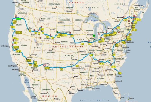2011 Road Trip Master Map